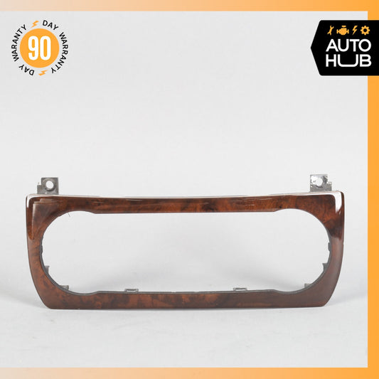 12-18 Mercedes W218 CLS550 AC A/C Climate Control Switch Trim Bezel Wood OEM - photo 1