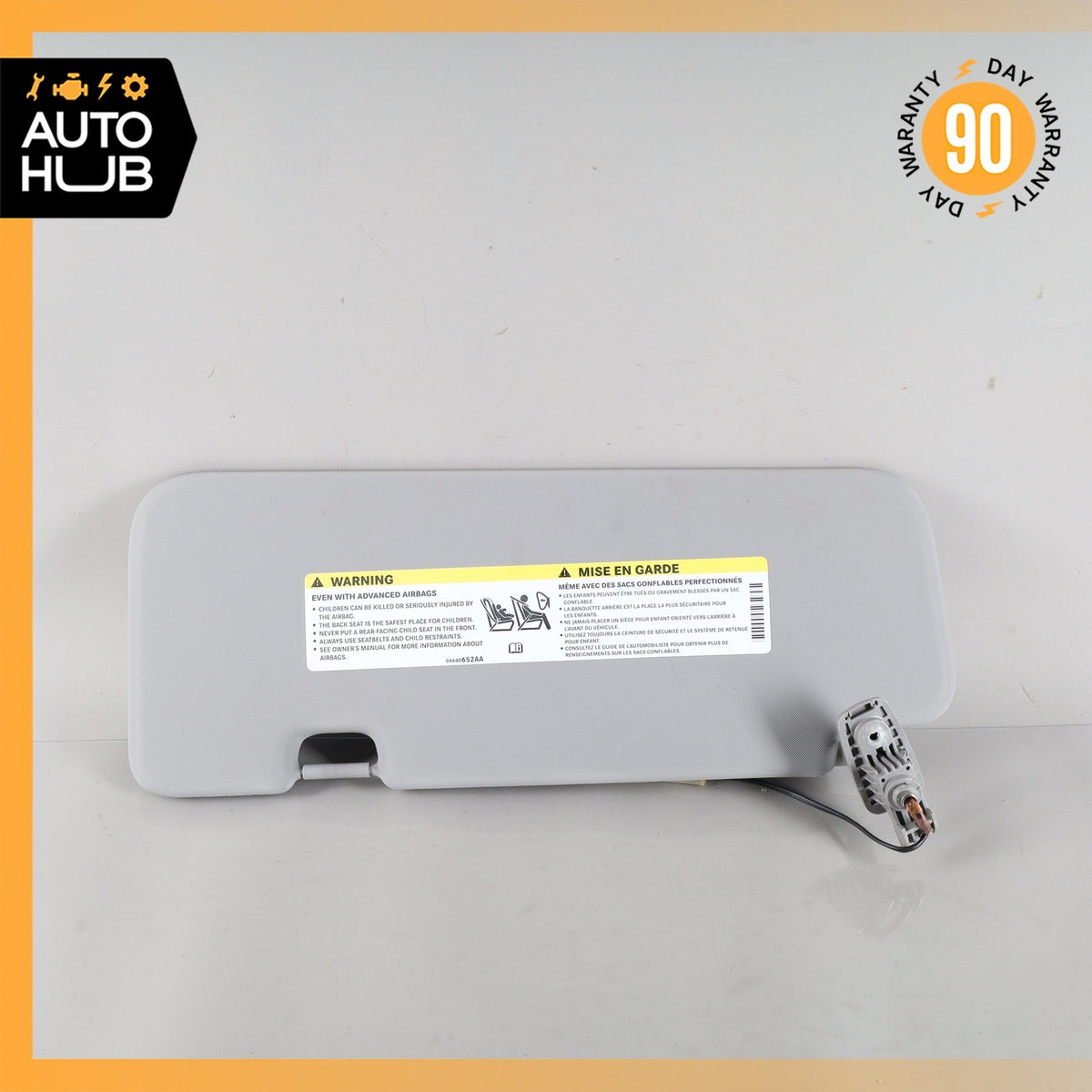17-23 Alfa Romeo 949 Stelvio Right Sun Visor Sunvisor Shade Mirror OEM 71k - photo 3