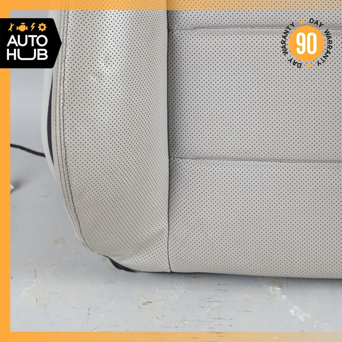 10-18 Mercedes W463 G550 G63 AMG Front Right Seat Cushion Top Upper Gray OEM - photo 5
