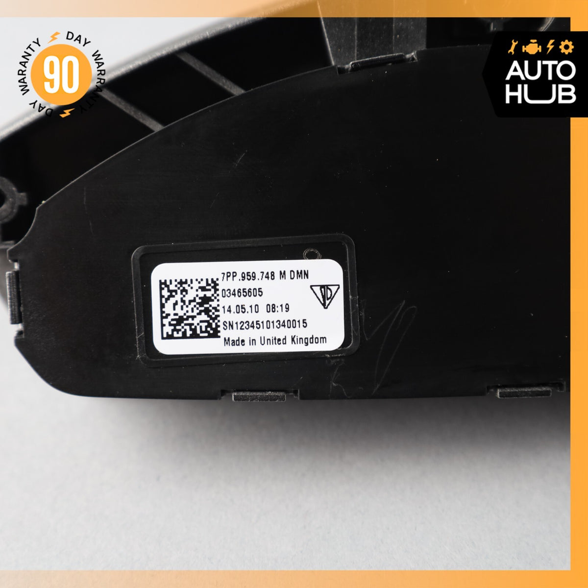 10-16 Porsche Panamera 970 Turbo GTS Front Right Side Seat Control Switch OEM - photo 8