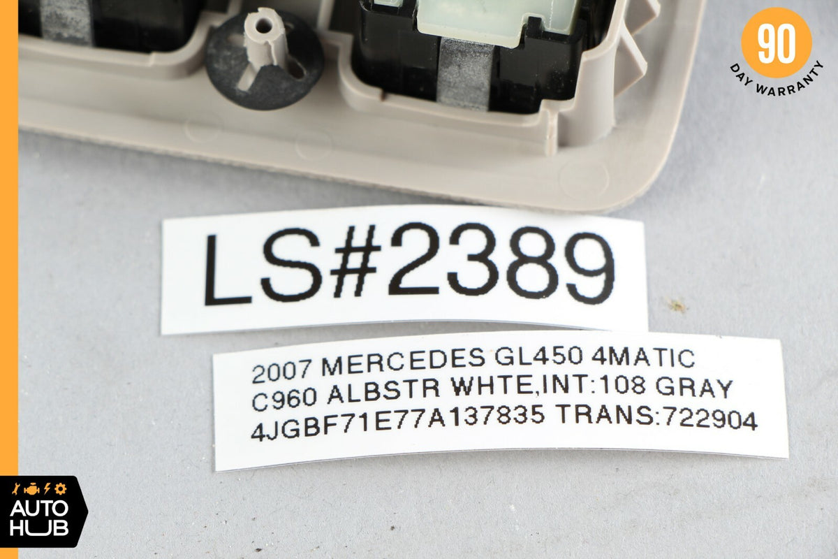 06-12 Mercedes X164 GL450 GL550 3rd Row Seat Folding Power Switch Button OEM - photo 12