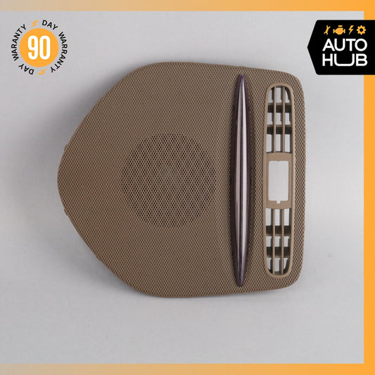 06-13 Mercedes W164 ML63 R350 Dashboard Dash Grille Speaker Cover Brown OEM - photo 1