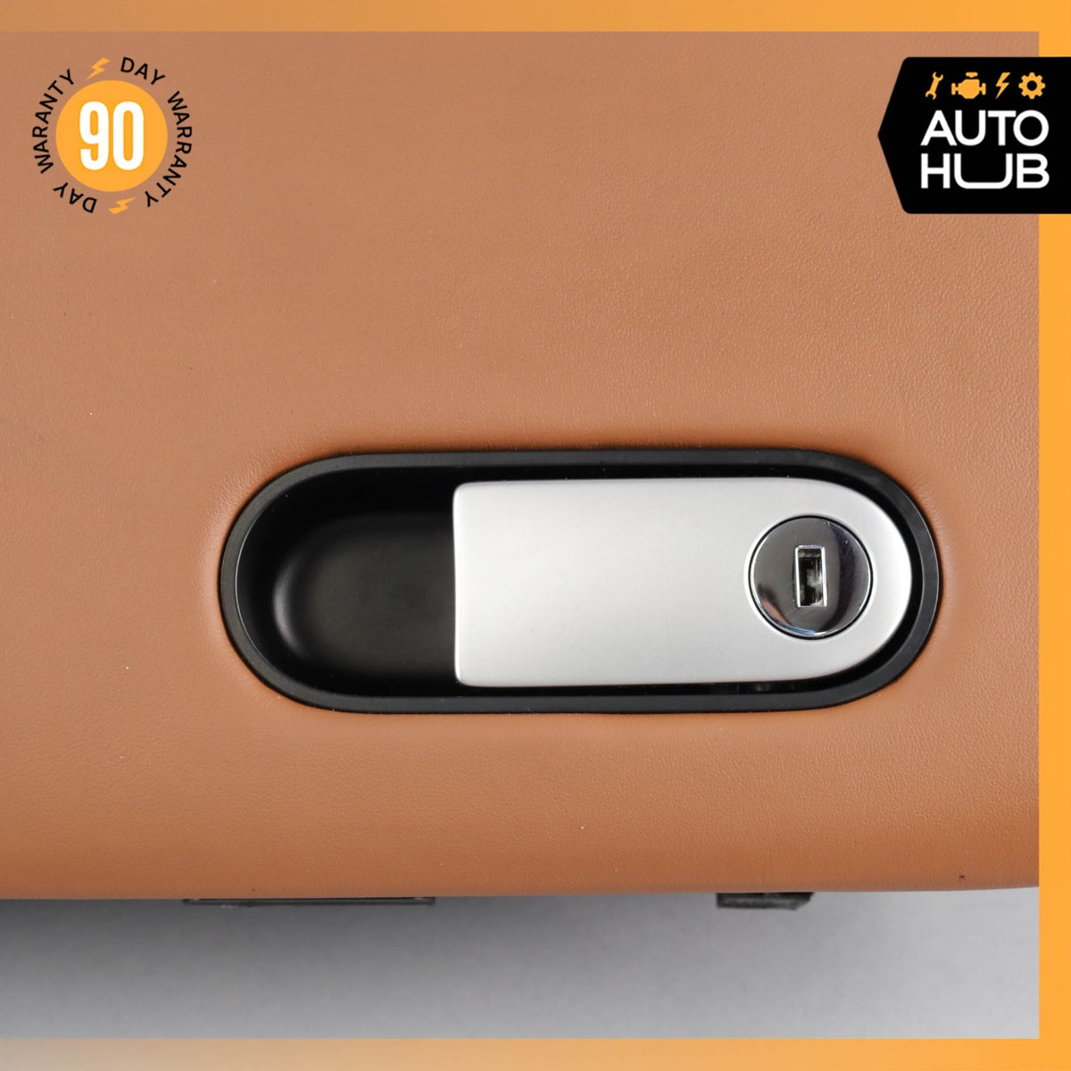 07-18 Bentley Continental GT GTC Dashboard Dash Glove Box Glovebox Brown OEM - photo 6