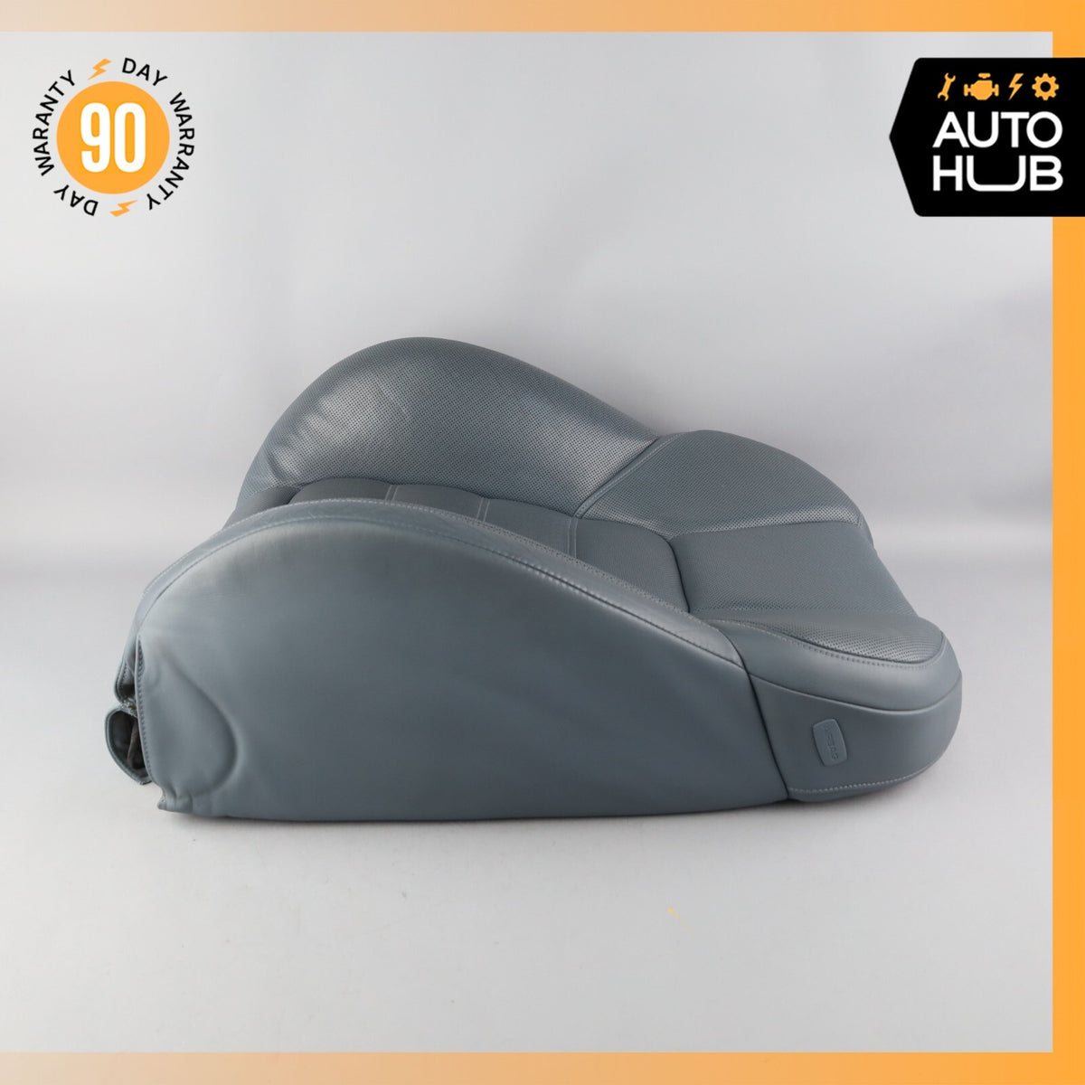 11-18 Porsche Cayenne 958 Front Left Seat Upper Cushion Leather Blue OEM - photo 15
