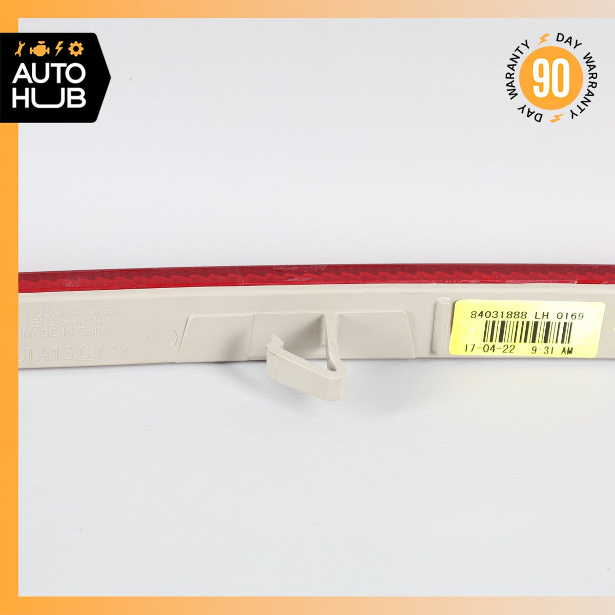 14-19 Chevrolet Corvette C7 Rear Left Side Bumper Reflector 84031888 OEM - photo 7
