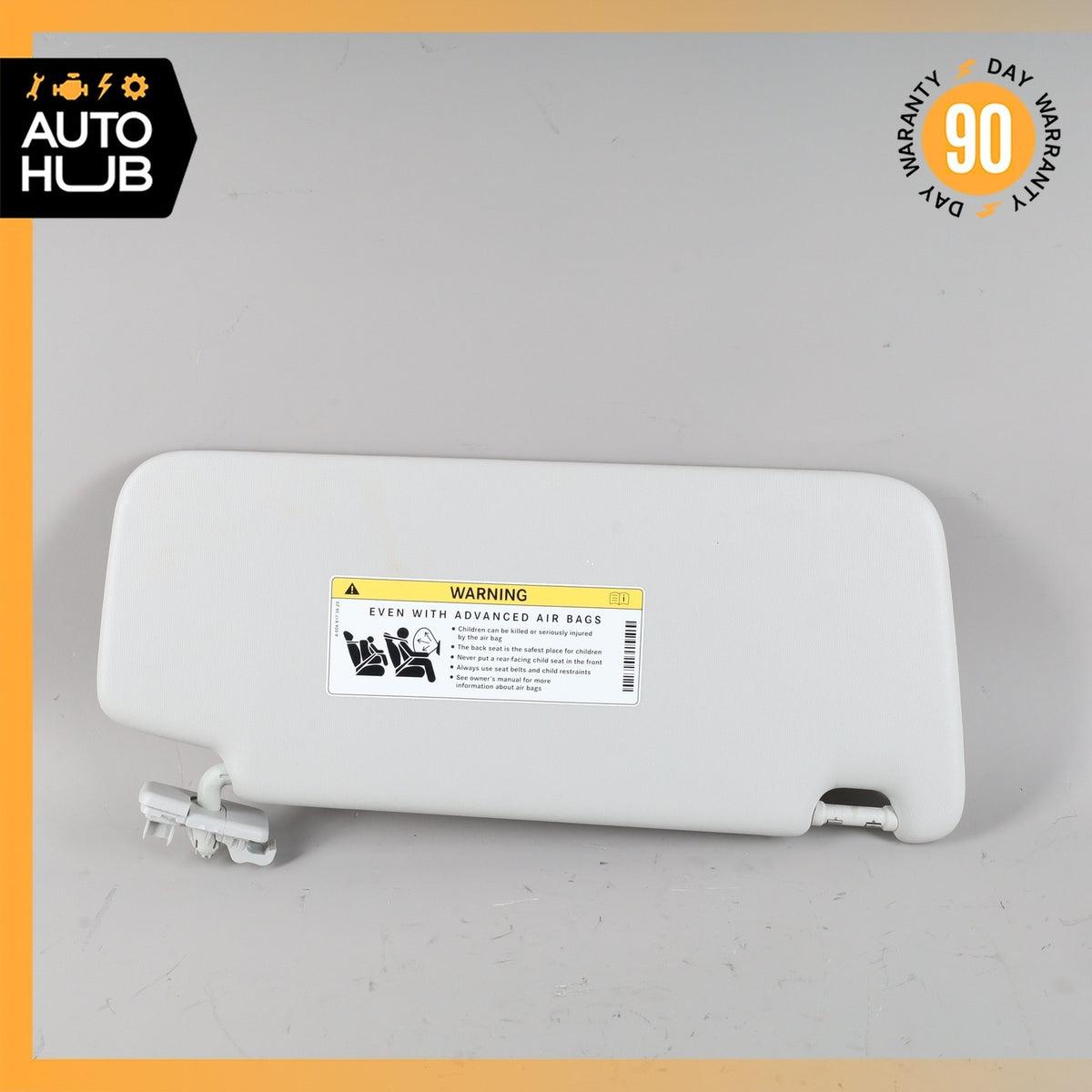 15-21 Mercedes W205 C300 C43 AMG Left Side Sunvisor Sun Visor Gray OEM - photo 10