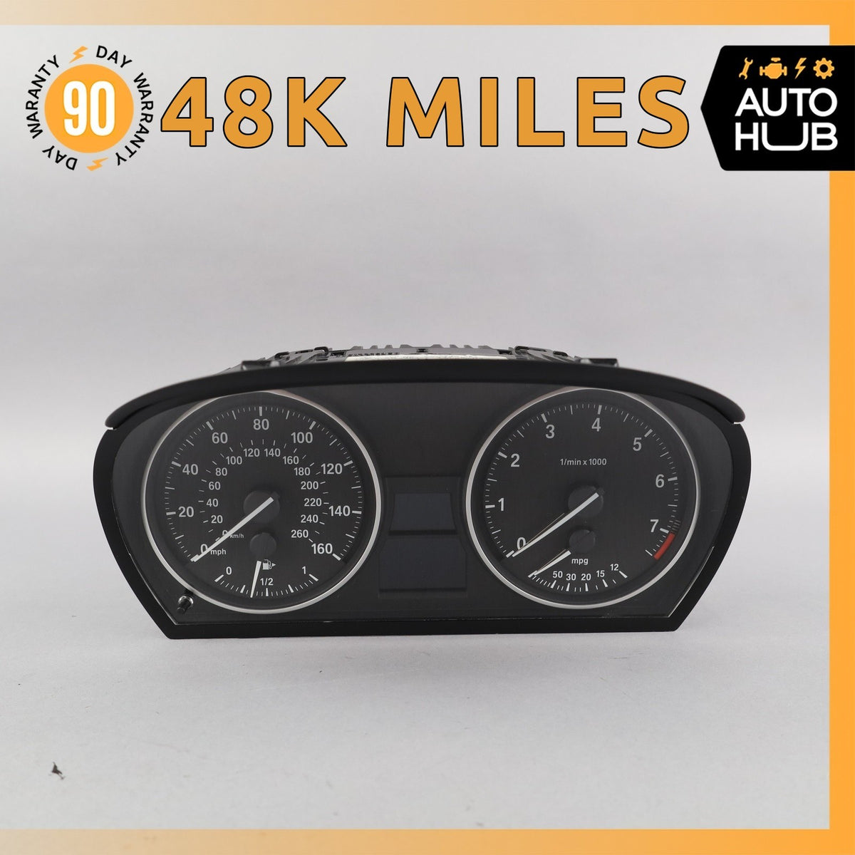 BMW E84 X1 Instrument Cluster Speedometer 62109316148 OEM - photo 1