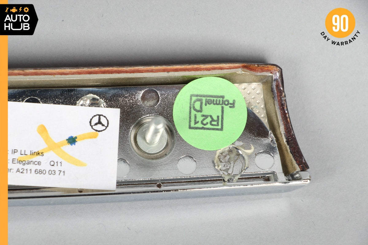 03-09 Mercedes W211 E350 E320 Dashboard Dash Left Driver Side Trim Panel OEM - photo 10