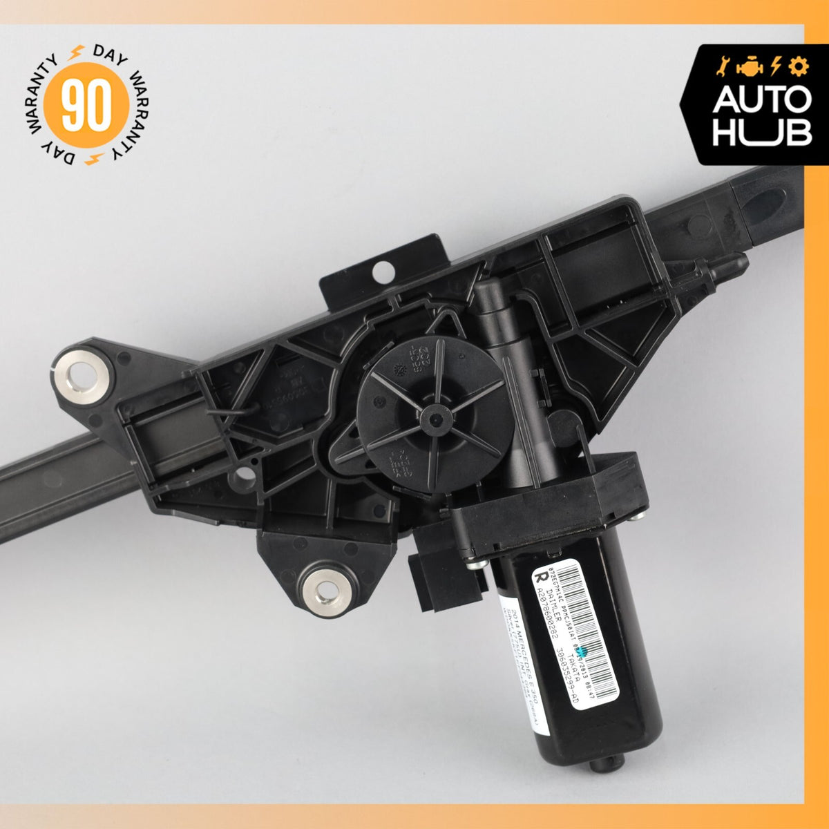 10-17 Mercedes W207 E350 E550 Right Side Seat Belt Feeder Motor Black OEM - photo 8