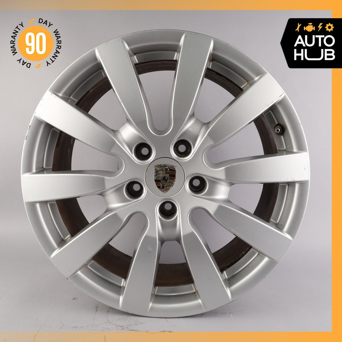 Porsche Cayenne 958 9 x 20 20" Wheel Rim Silver 7P5601025B OEM - photo 1