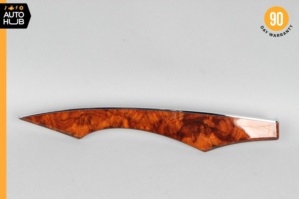 03-09 Mercedes W211 E320 E500 E550 Rear Left Driver Side Door Trim Wood OEM - photo 1