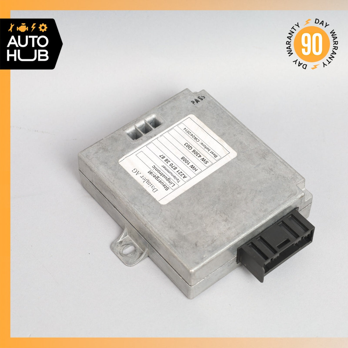 07-14 Mercedes W216 CL550 S350 Voice Language Communication Control Module OEM - photo 2