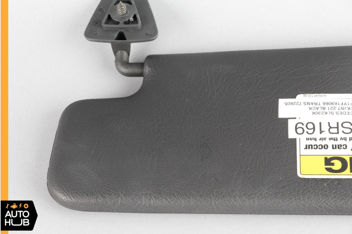 97-04 Mercedes R170 SLK230 SLK320 Right Passenger Side Sunvisor Sun Visor OEM - photo 7