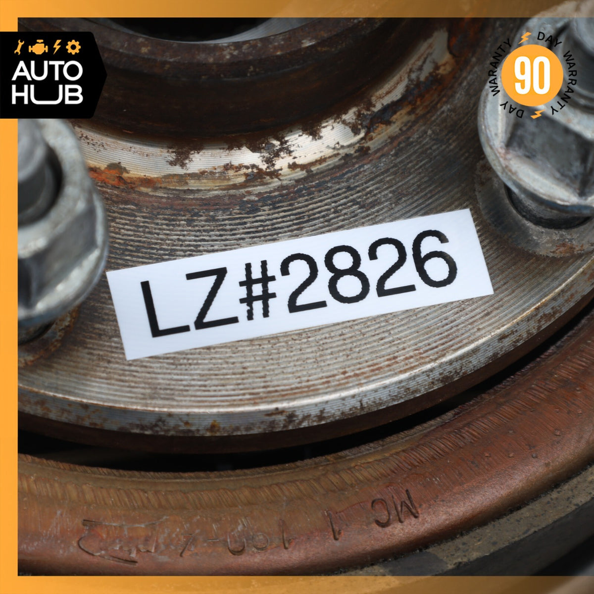 04-09 Cadillac XLR Rear Left Driver Side Spindle Knuckle Hub OEM - photo 14