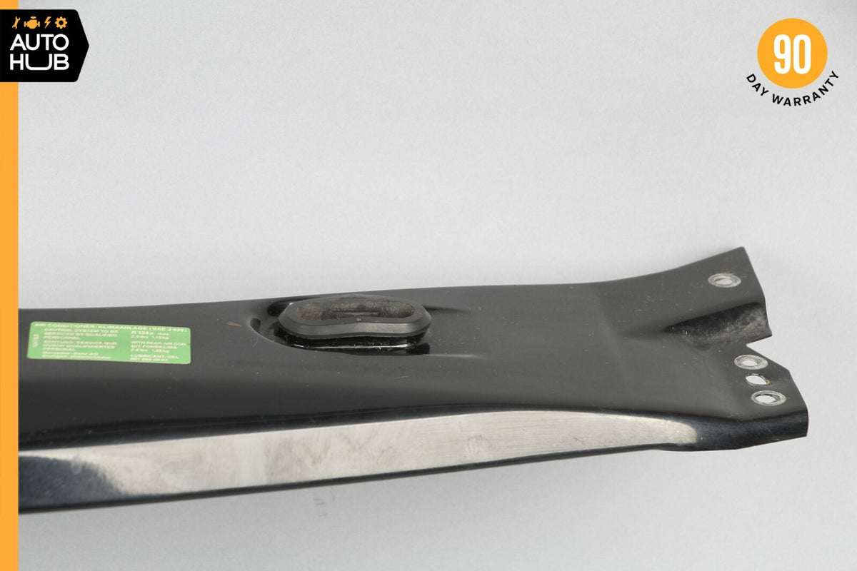 93-99 Mercedes W140 CL500 S500 Coupe Bonnet Engine Hood Slam Panel Black OEM - photo 4