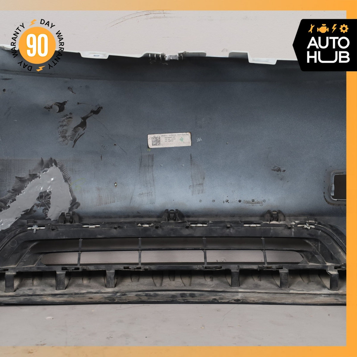 14-17 BMW i3 I01 Hybrid Front Bumper Cover Assembly White OEM - photo 14