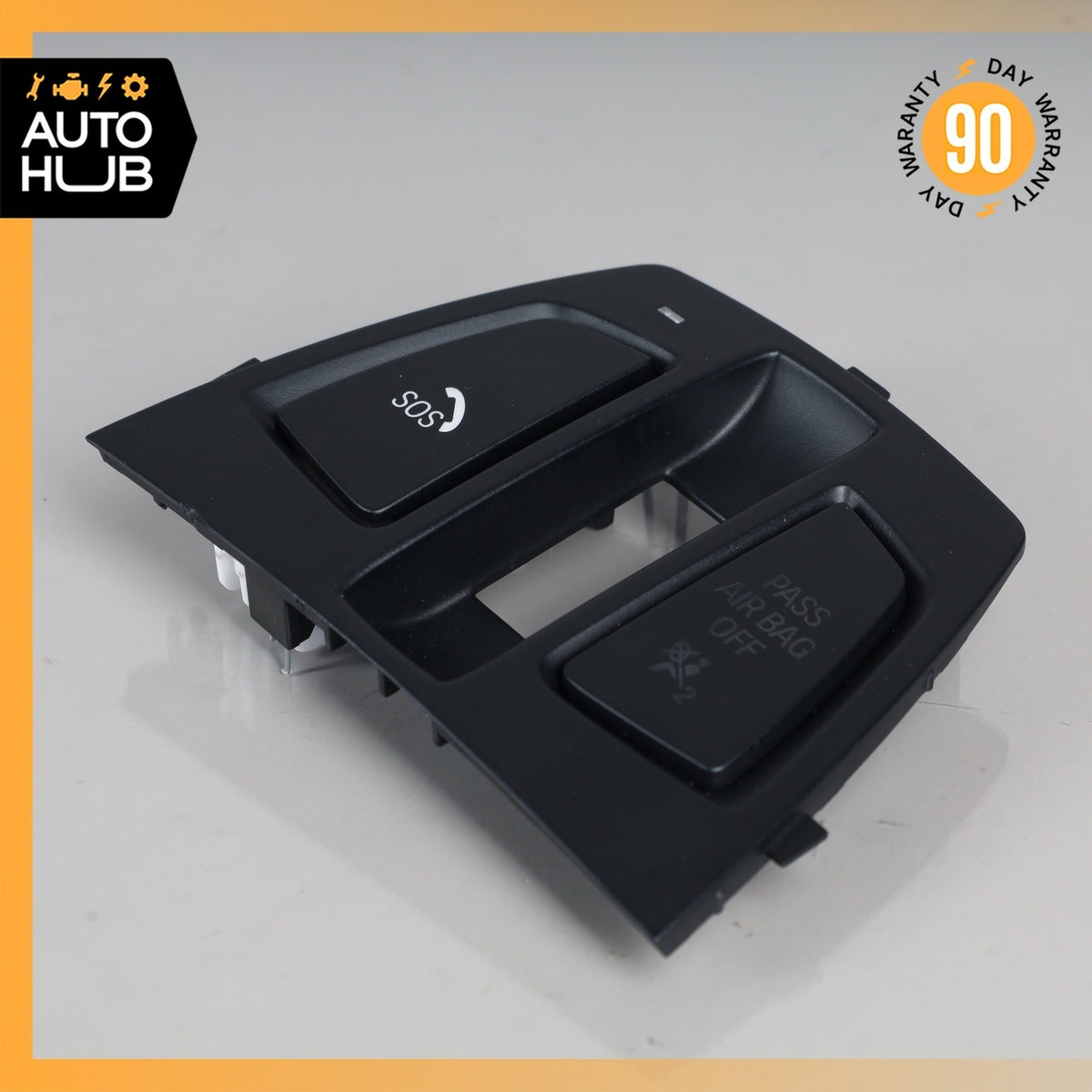 BMW F15 X5 Front Roof Dome Light Dome SOS Button Switch Console Cover OEM - photo 4