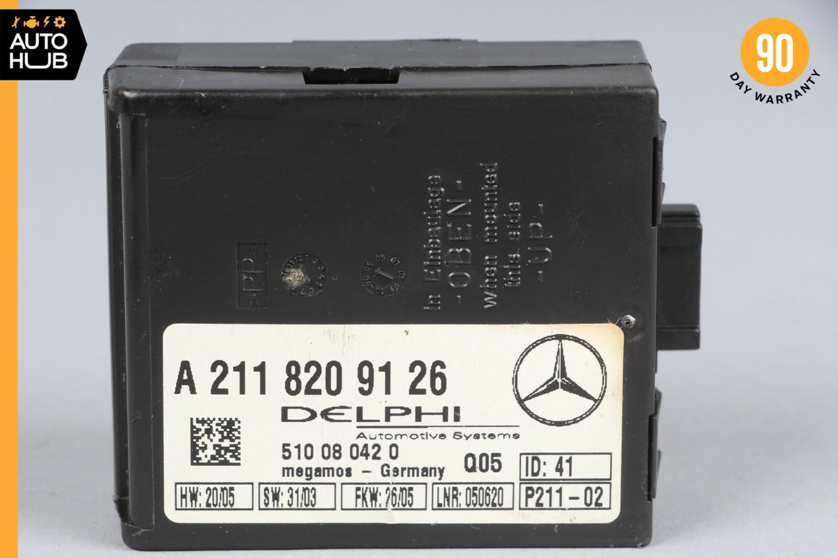 Mercedes W215 CL500 AMG S430 E320 CLK500 Anti Theft Alarm Module 2118209126 OEM - photo 1