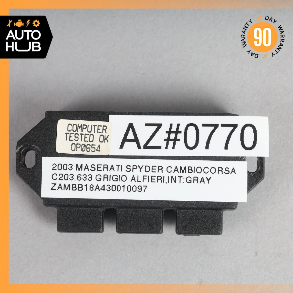 02-07 Maserati Spyder 4200 M138 Slave Hyper Frequency Module 21945 OEM 61k - photo 4