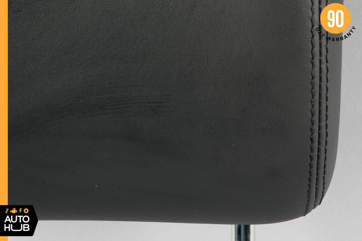 00-06 Mercedes W220 S600 S55 AMG Front Seat Headrest Head Rest Black OEM - photo 5