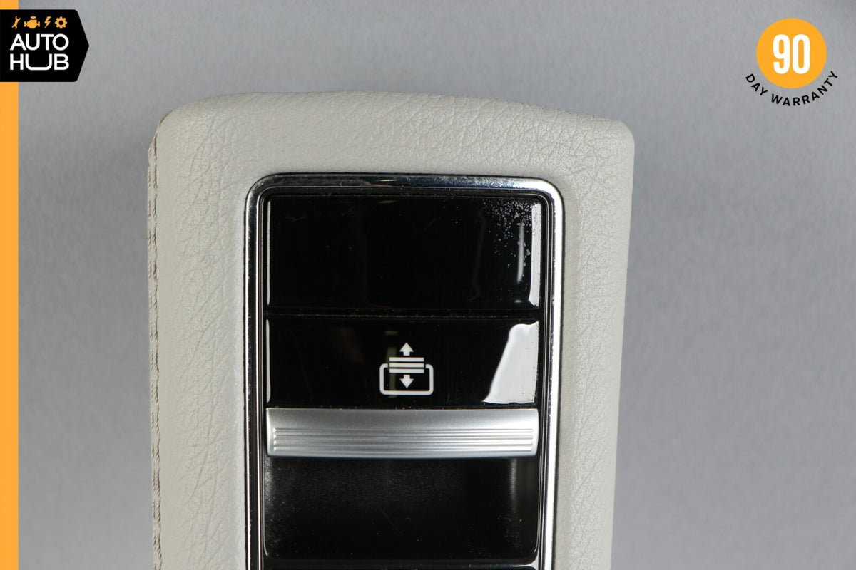 10-13 Mercedes W221 S400 S550 Rear Left Driver Window Control Switch Grey OEM - photo 3