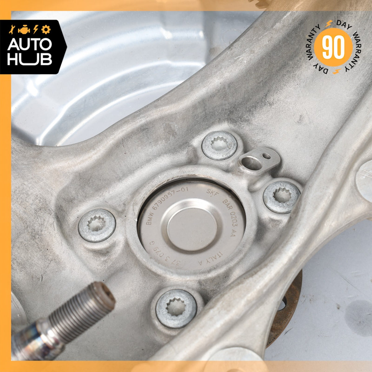 2011 BMW F04 750i Hybrid Front Right Side Wheel Carrier Spindle Knuckle Hub OEM - photo 11