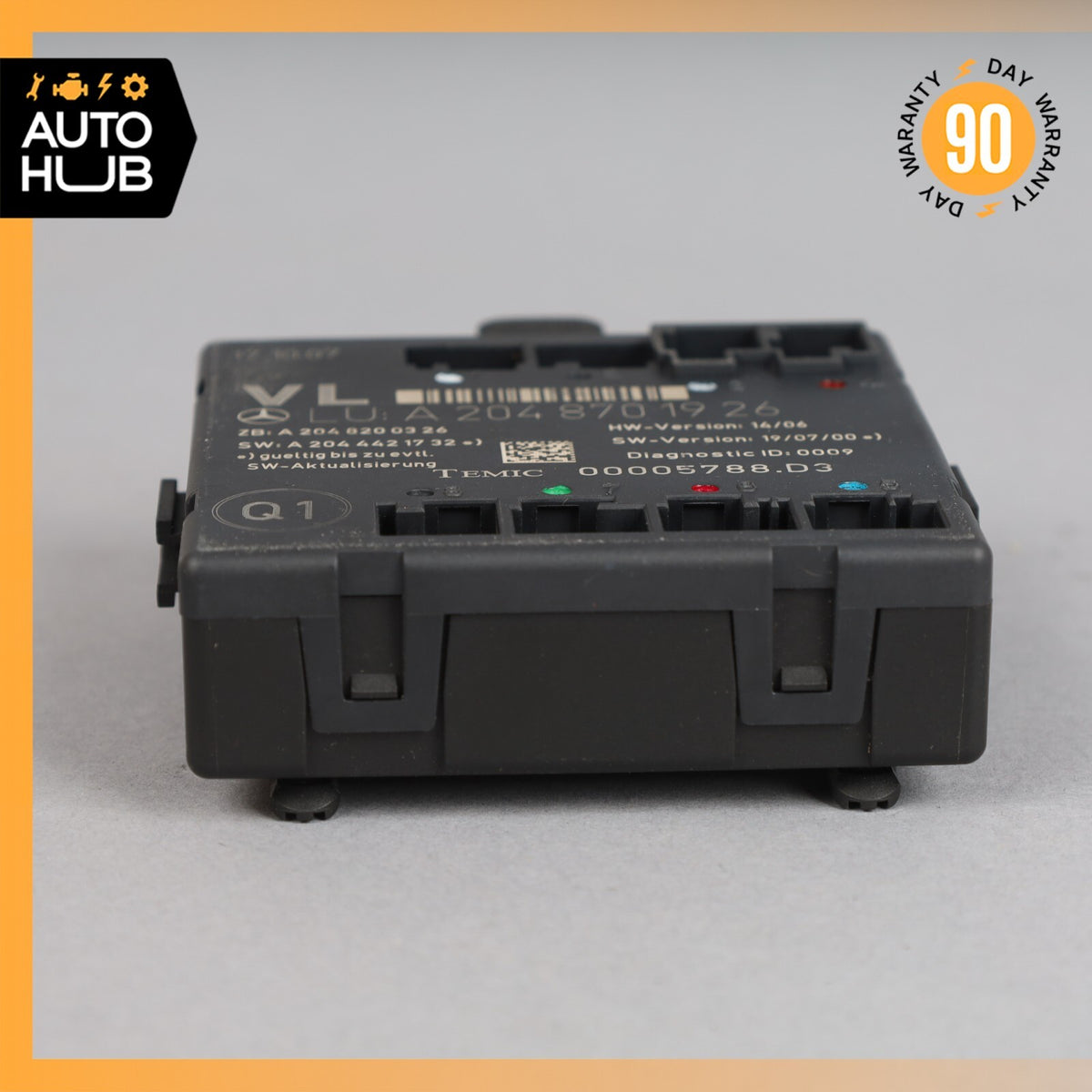 08-18 Mercedes W204 C350 E400 CLS550 Front Left Side Door Control Module OEM - photo 4