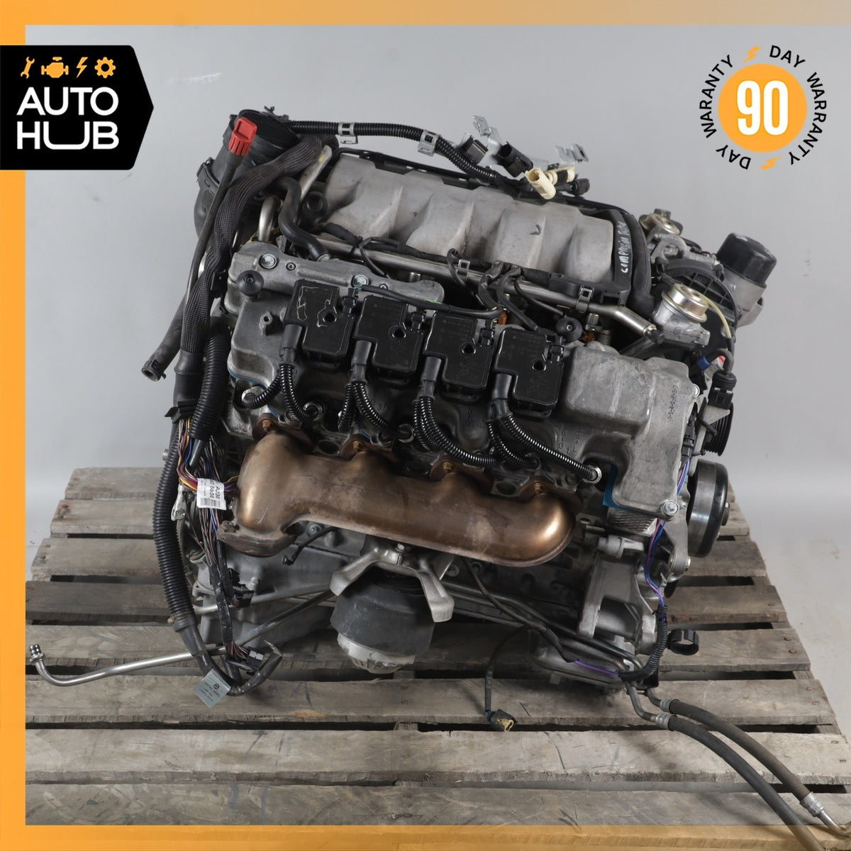 99-06 Mercedes R230 SL500 E500 CLK500 Engine Motor Assembly 5.0 V8 M113 OEM 81k - photo 3