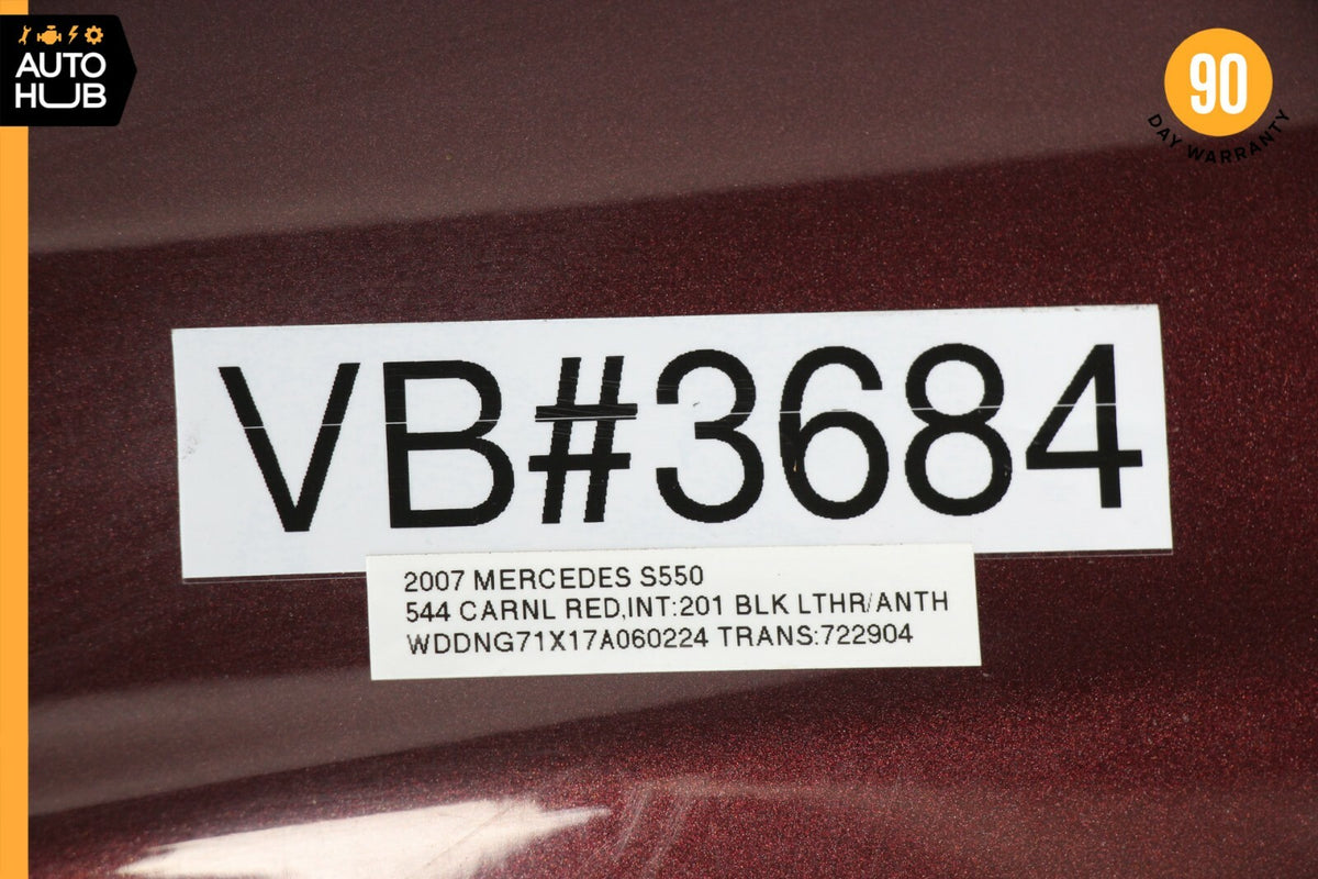 07-13 Mercedes W221 S550 S400 S63 AMG Right Passenger Side Fender Assembly OEM - photo 12