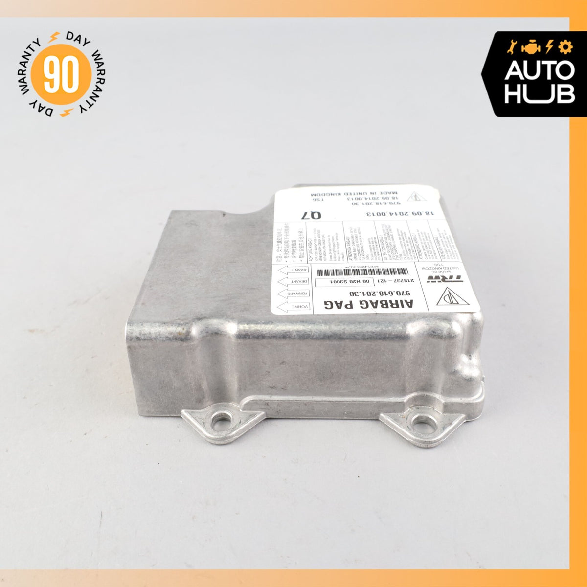 2015 Porsche Panamera 4 970 Airbag Air Bag Sensor SRS Control Module OEM - photo 2