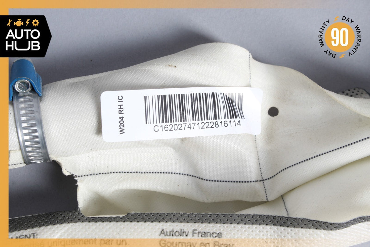 08-14 Mercedes W204 C300 C350 Roof Curtain Air Bag Right Passenger Side OEM - photo 6
