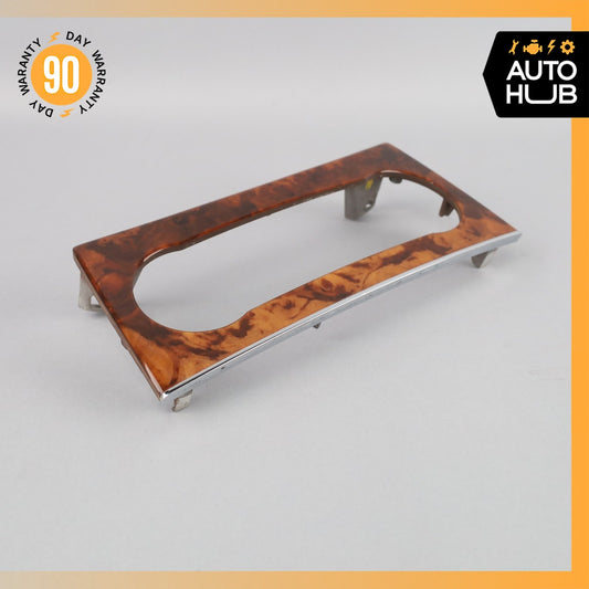 05-09 Mercedes W209 CLK500 CLK350 AC A/C Climate Control Switch Bezel Trim Wood - photo 1