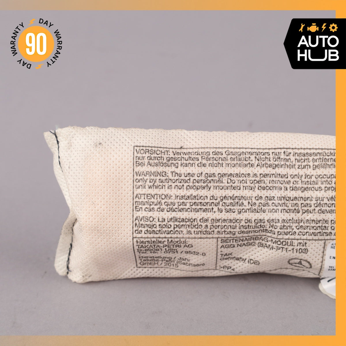 Mercedes W207 E400 C250 E550 Front Right Side Seat Airbag Air Bag OEM - photo 2
