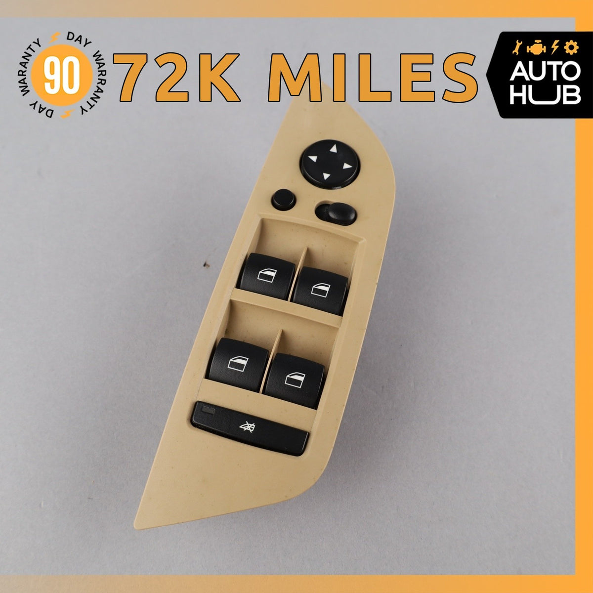13-15 BMW E84 X1 Front Left Driver Window Control Master Switch OEM 72k - photo 1