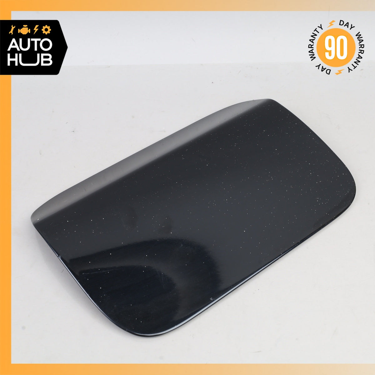 11-16 BMW F10 ActiveHybrid 5 Fuel Gas Tank Filler Lid Door Black OEM - photo 1