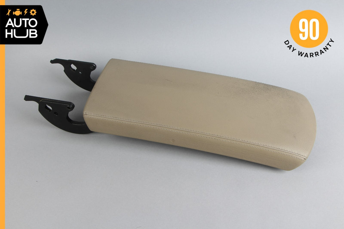 03-06 Mercedes R230 SL500 SL55 Center Console Arm Rest Armrest Cover Beige OEM - photo 1