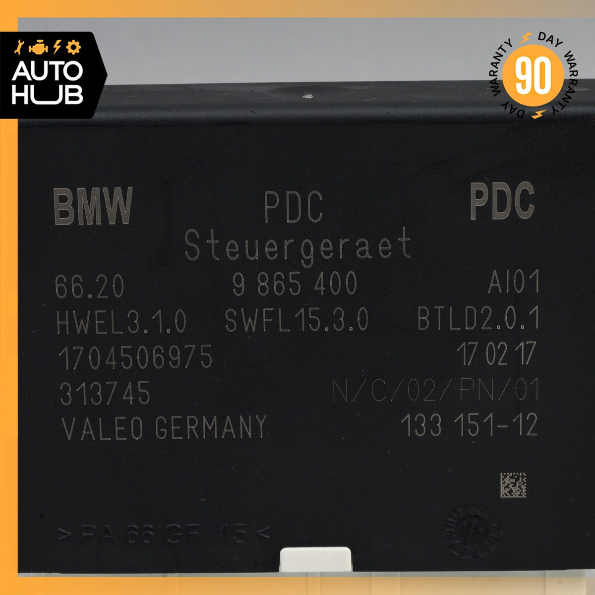 14-18 BMW F15 X5 Park Assist Control Module Unit OEM - photo 6