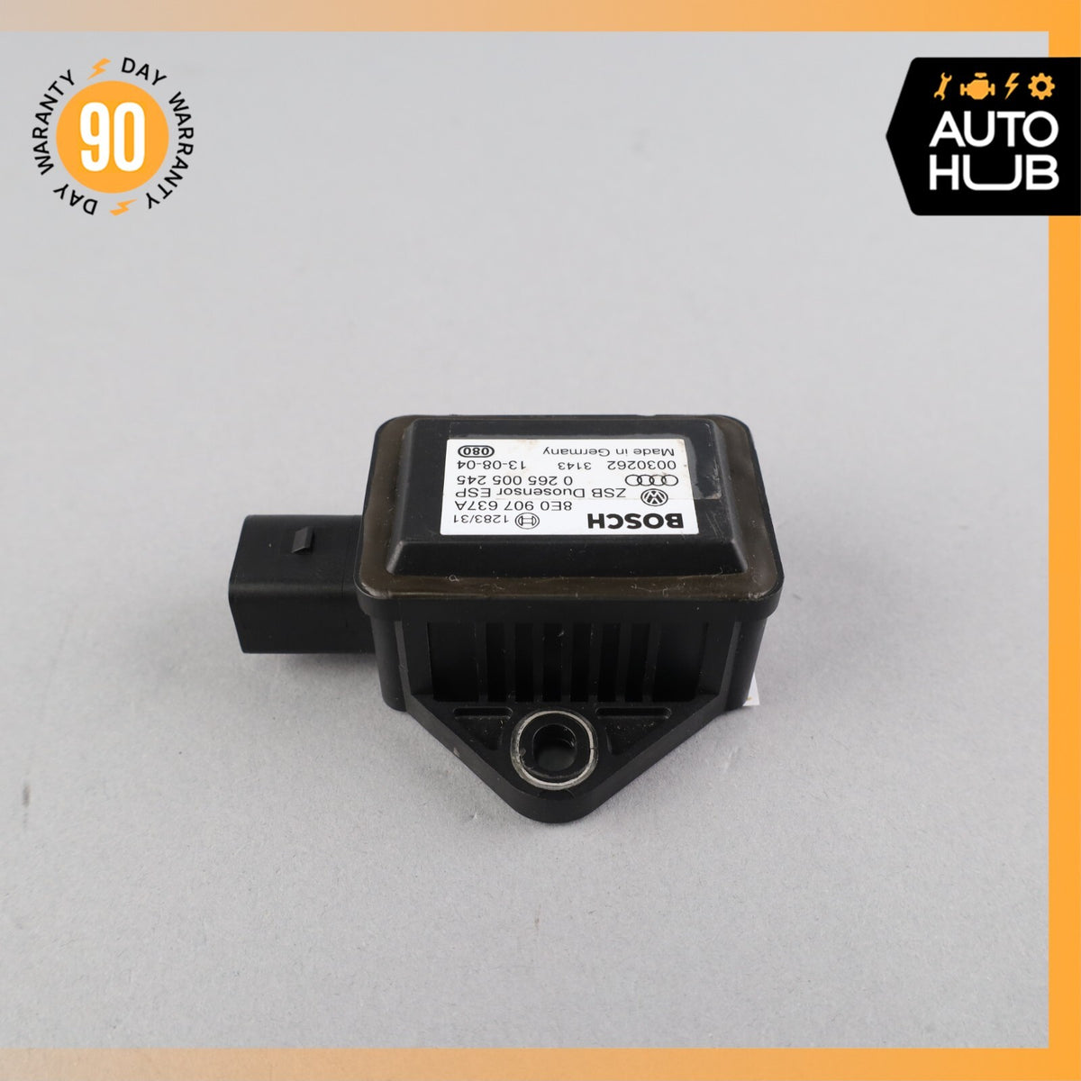 03-12 Bentley Continental GT GTC Flying Spur Yaw Turn Rate Sensor OEM 81k - photo 2
