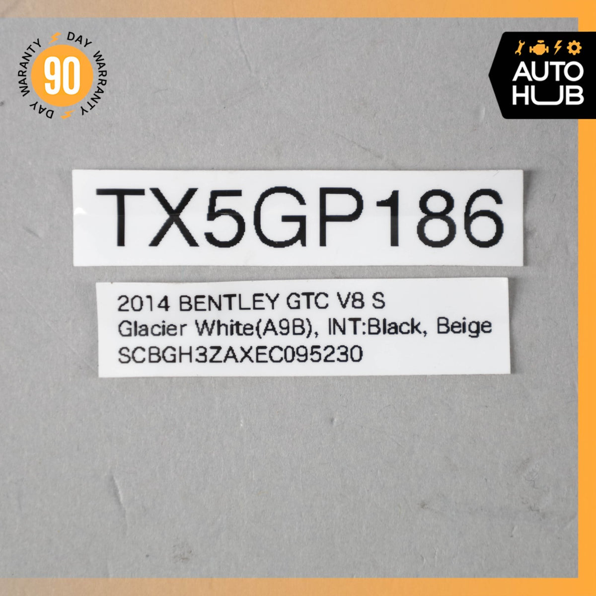 12-18 Bentley Continental GTC Rear Right Quarter Window Regulator w/ Motor OEM - photo 15