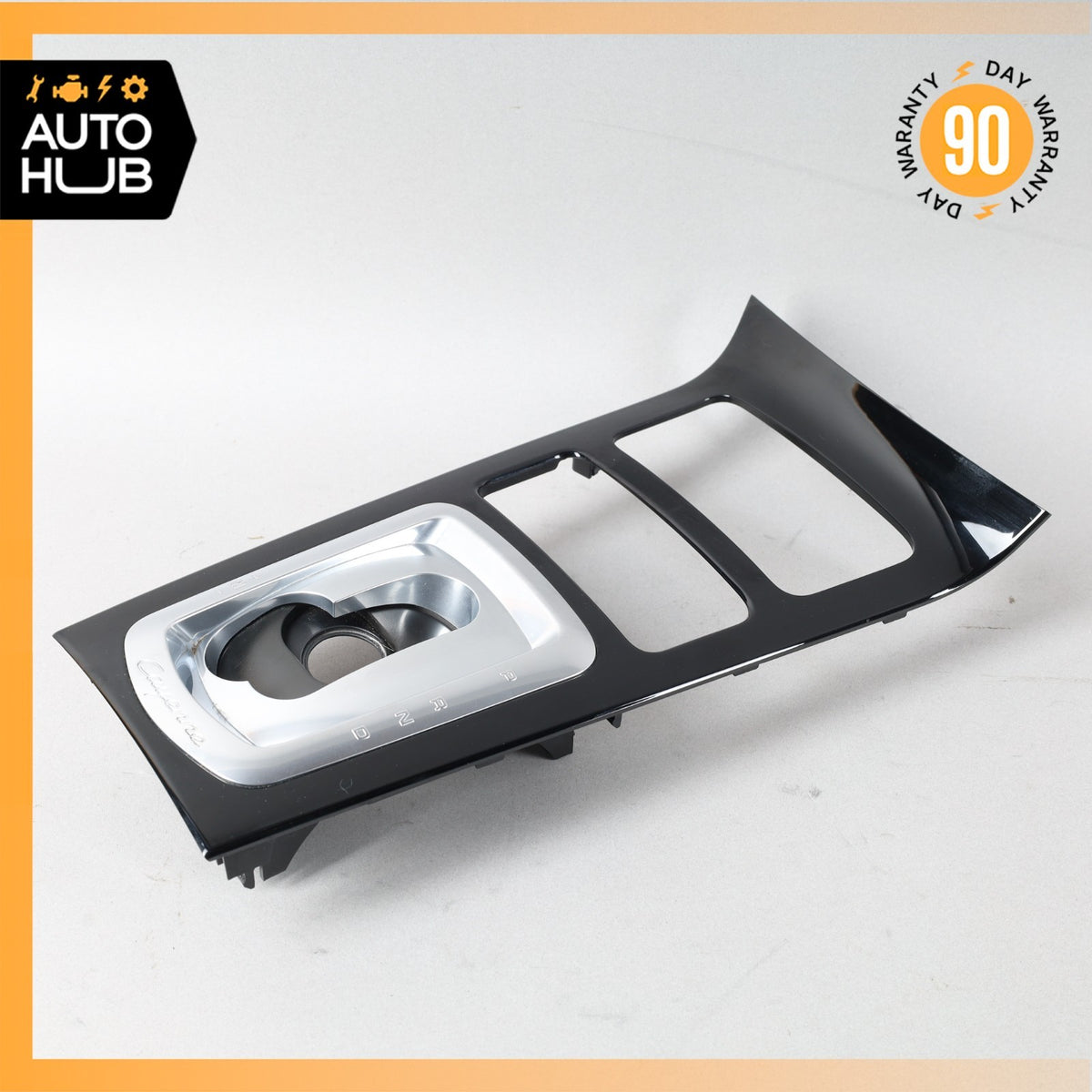 11-18 Porsche Cayenne 958 Center Console Shifter Trim Bezel 7P5863324F OEM 97k - photo 1