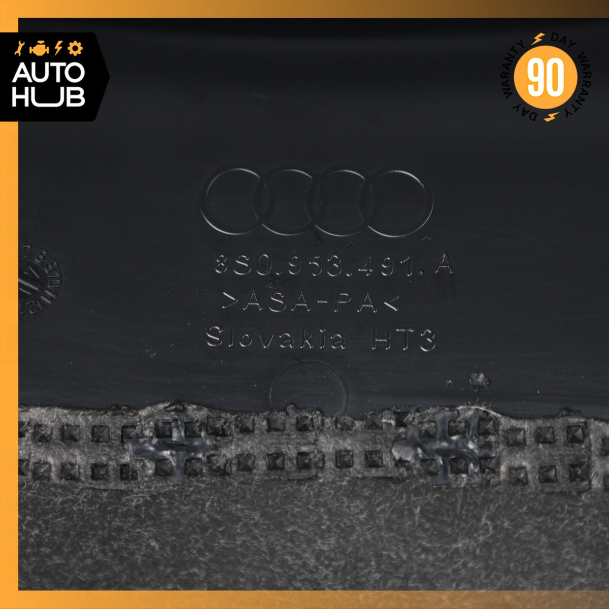 2018 Audi 8S TT Steering Column Lower Cover Panel Trim Black OEM 54k - photo 15