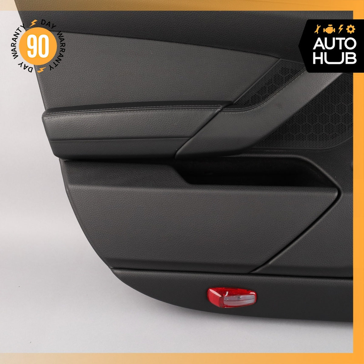 10-16 Porsche Panamera 970 Front Left Interior Door Panel Black OEM 51k - photo 6