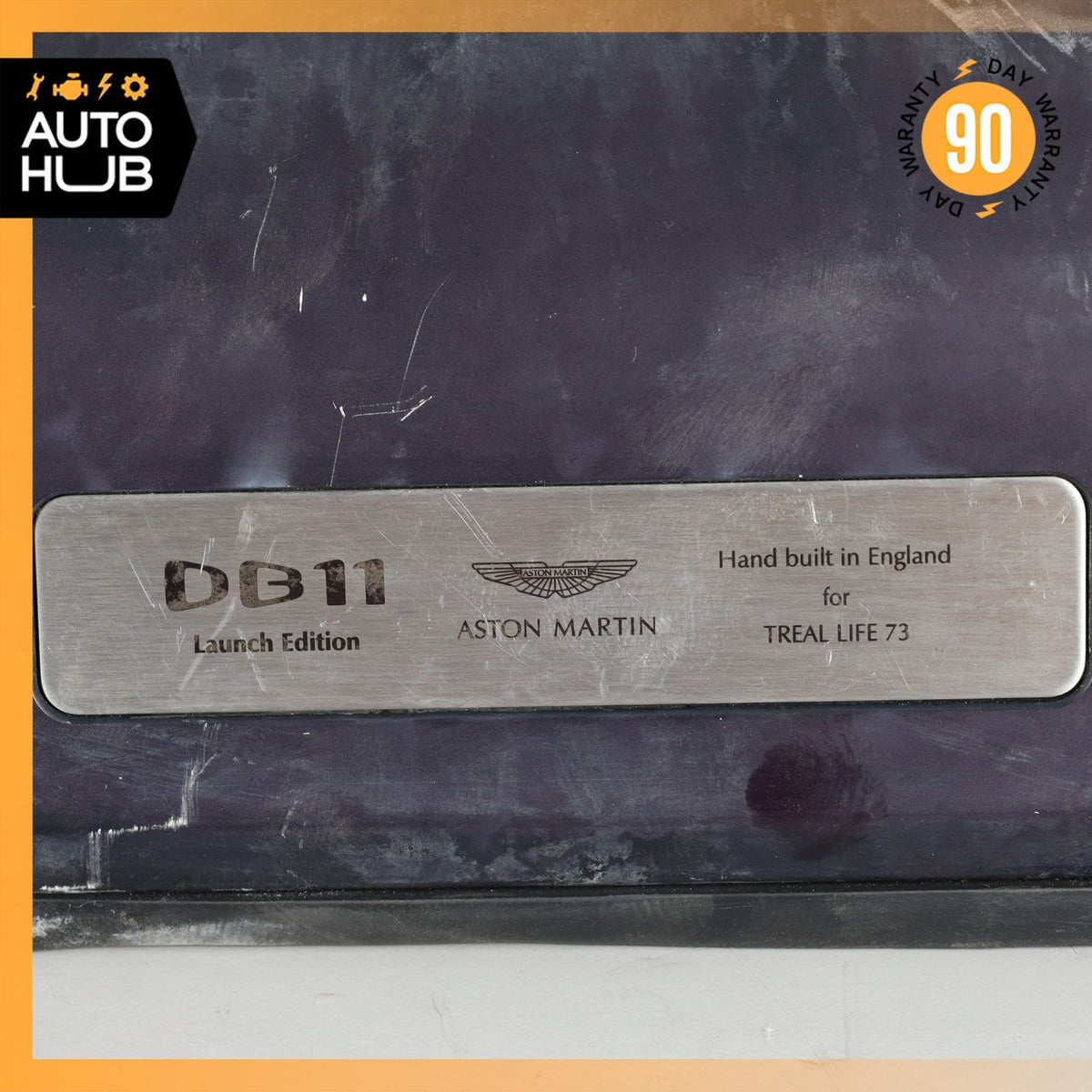 17-23 Aston Martin DB11 Left Driver Side Door Step Sill OEM - photo 7