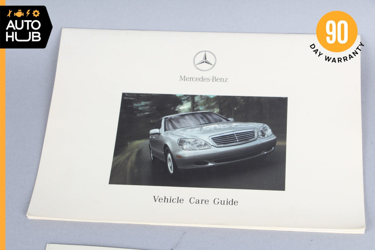 2001 Mercedes-Benz W220 S430 Owner's Operator's Manual Book OEM - photo 5