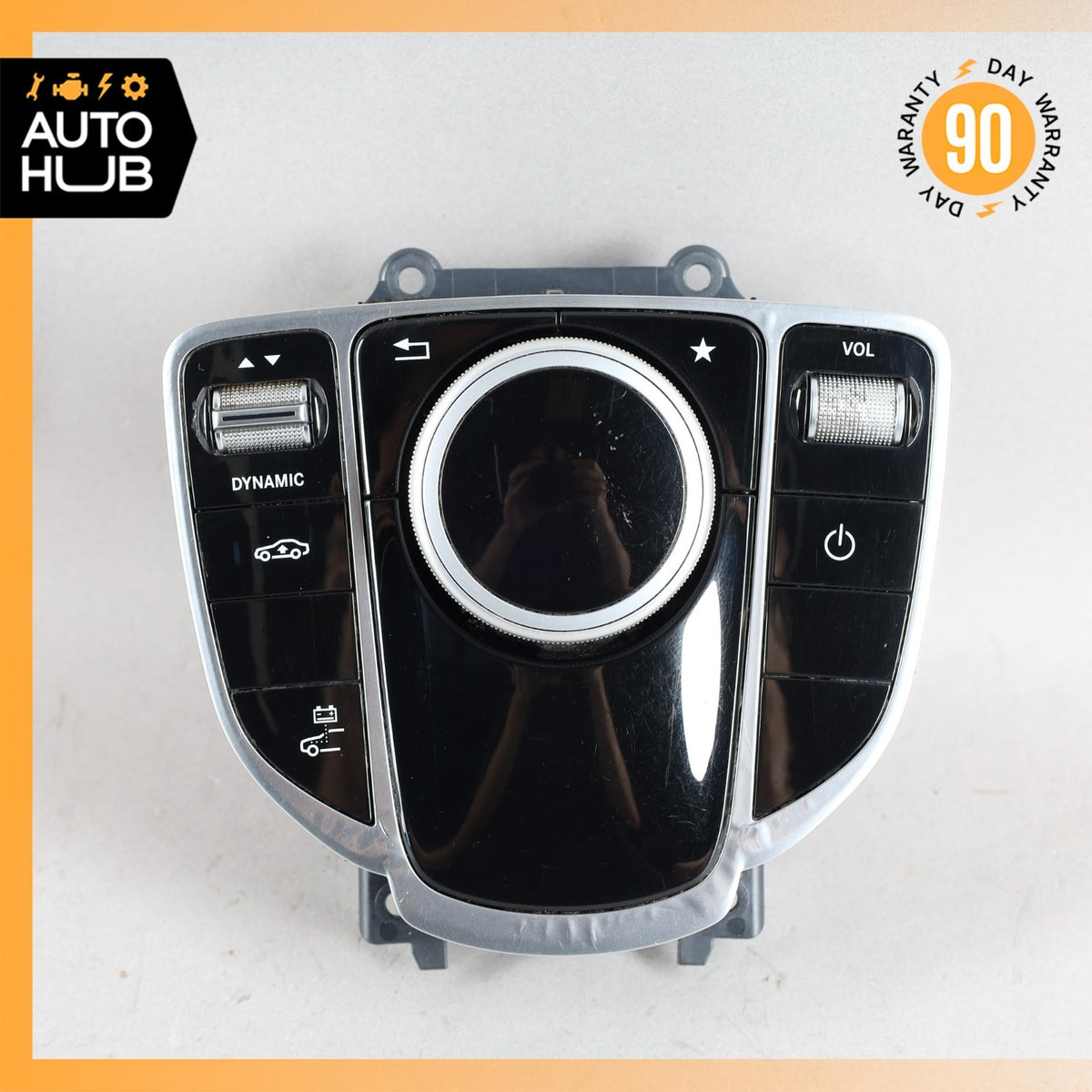 16-18 Mercedes W205 C350e Center Console Multi Function Switch Control OEM - photo 2