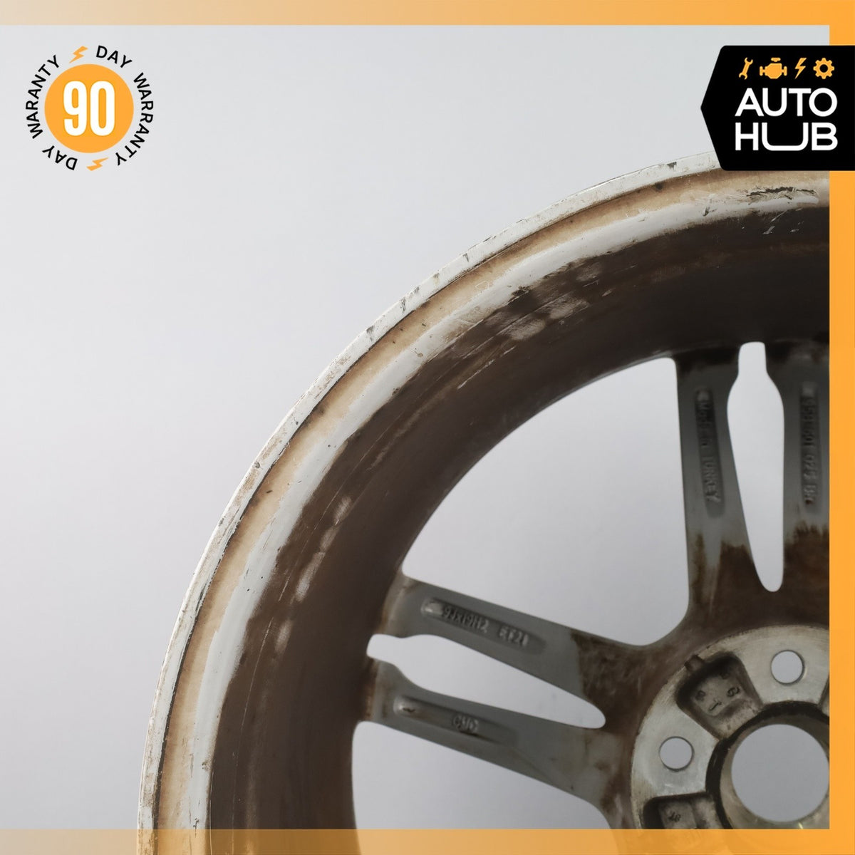 Porsche Macan 95B S 9 x 19 19" Rear Wheel Rim Silver 95B601025BN OEM - photo 9