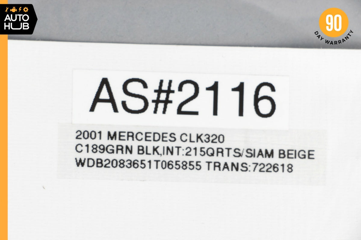 98-03 Mercedes W208 CLK320 CLK430 Exterior Door Handle Right Passenger Side OEM - photo 12