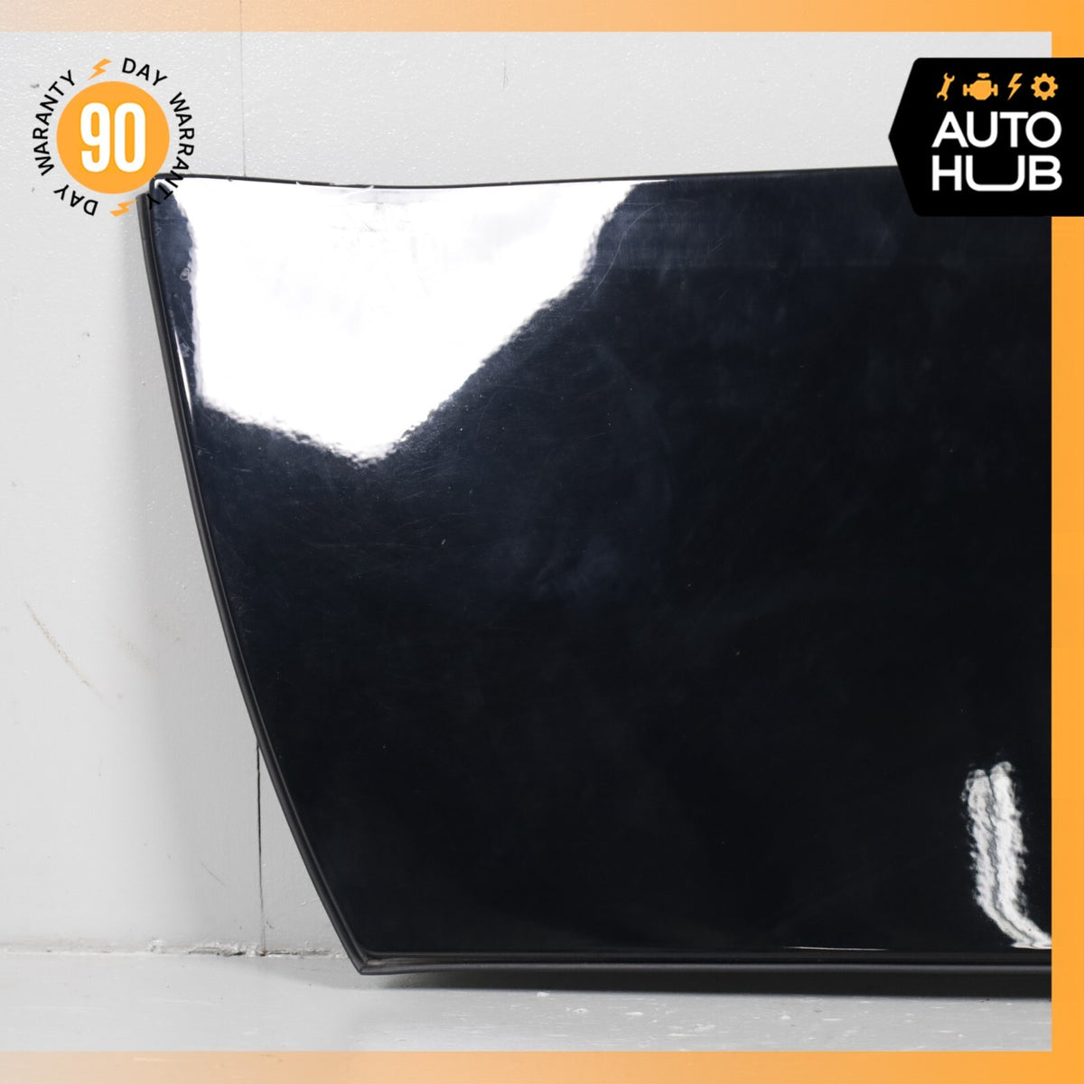 04-09 Cadillac XLR Convertible Rear Folding Top Compartment Panel Black OEM - photo 3