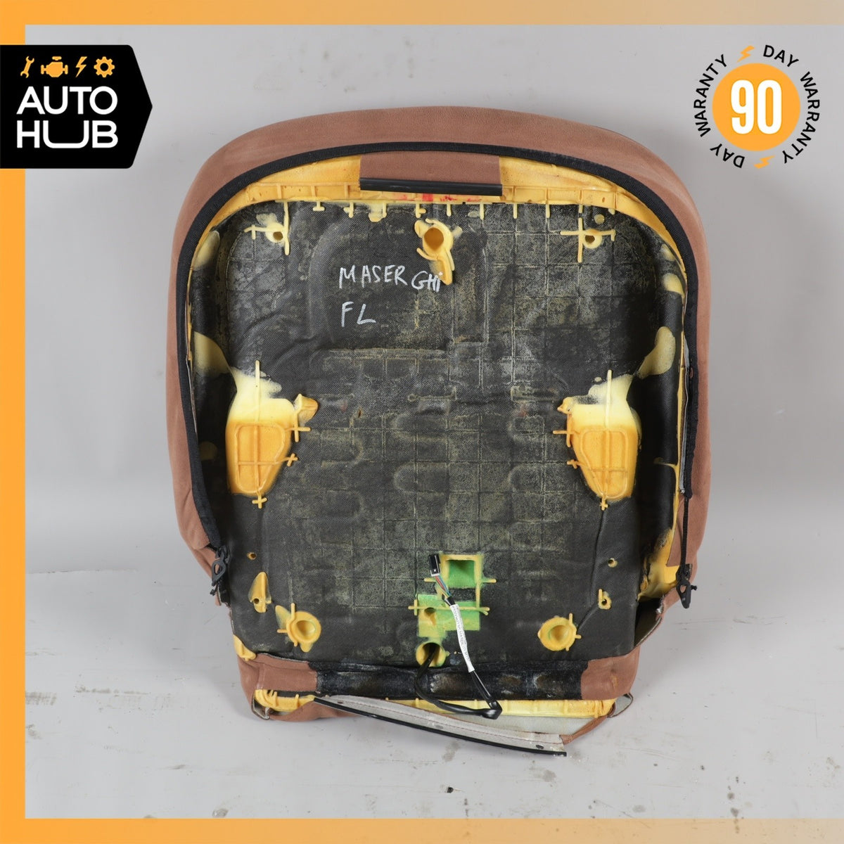 14-17 Maserati Ghibli M157 Front Left Lower Bottom Seat Cushion OEM 68k - photo 15