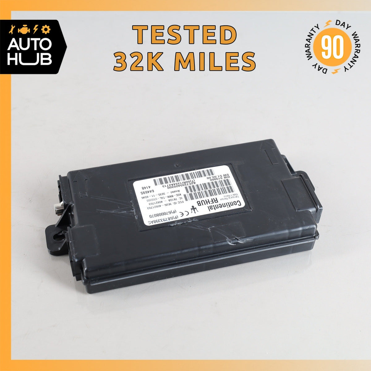 14-17 Maserati Quattroporte M156 SQ4 Keyless Entry RF Hub Control Module ECU OEM - photo 1